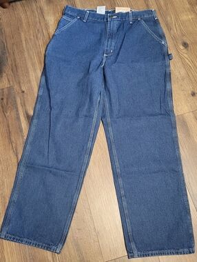 Carhartt B13 DST Work Dungaree 36x30 Loose Fit Carpenter Jean RARE CL48⁸